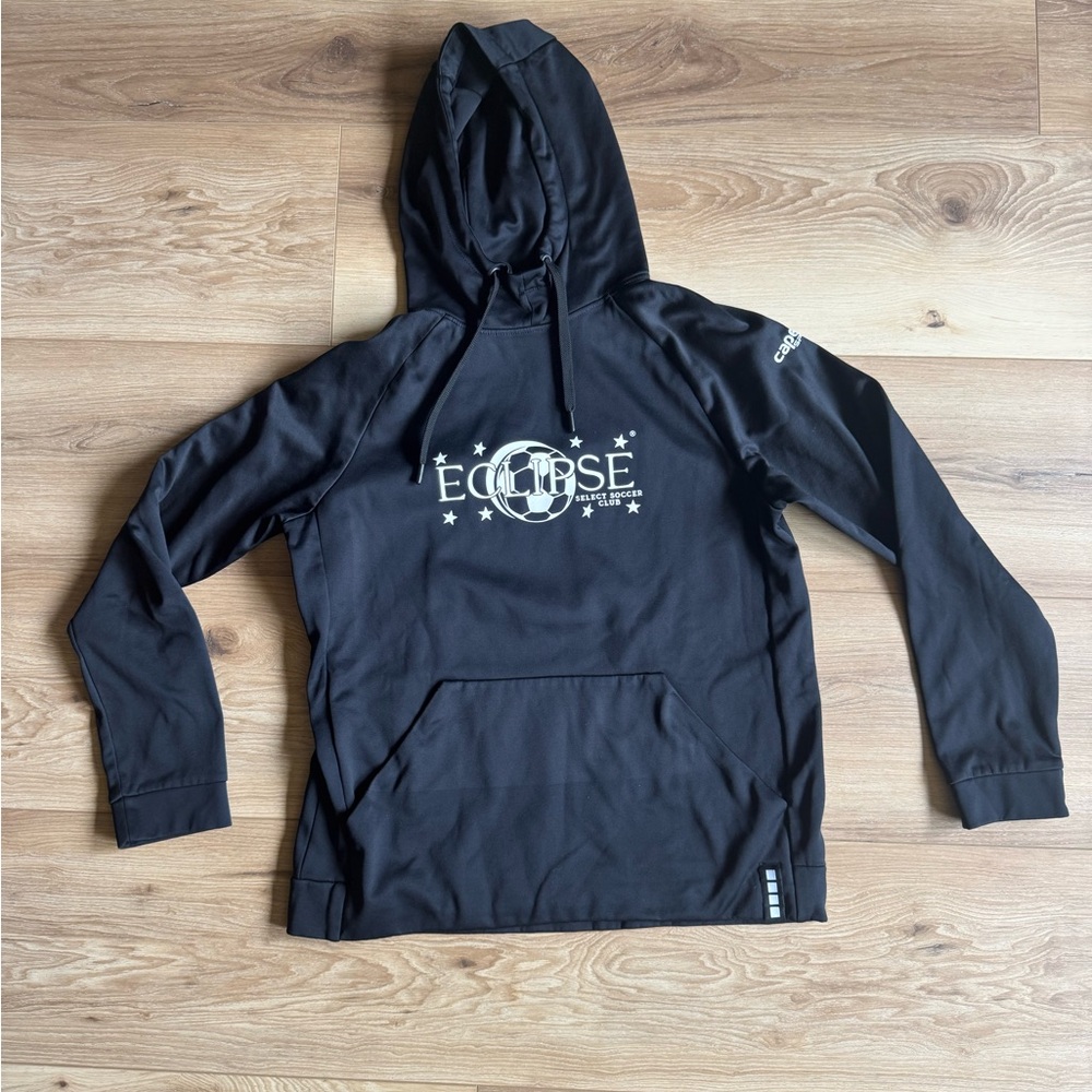 Eclipse Soccer Charcoal Hoodie with Graphic